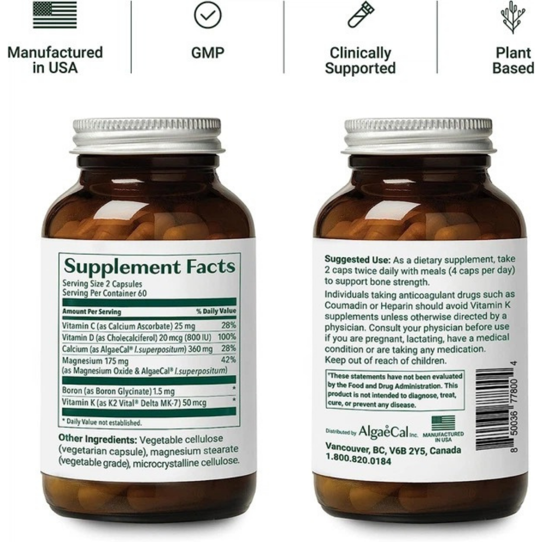 ALGAECAL PLUS for Bone Density & Stronger Bones