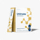 Unimate dietary supplement packaging on a white background