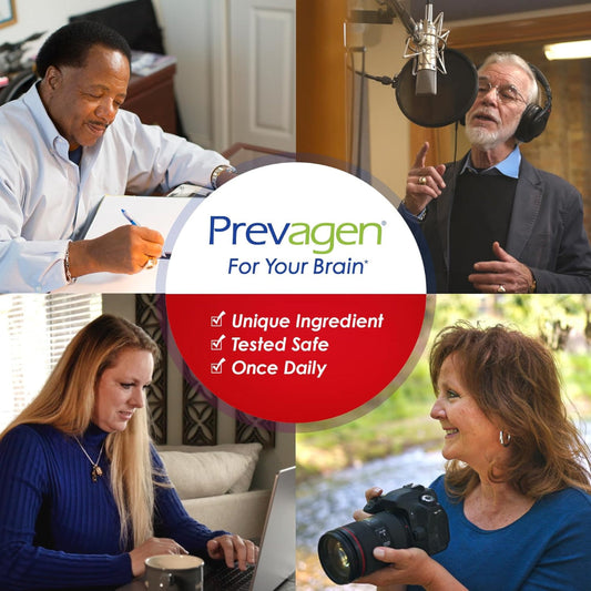 Prevagen brain supplement benefits showing adults improving memory focus creativity and daily cognitive performance